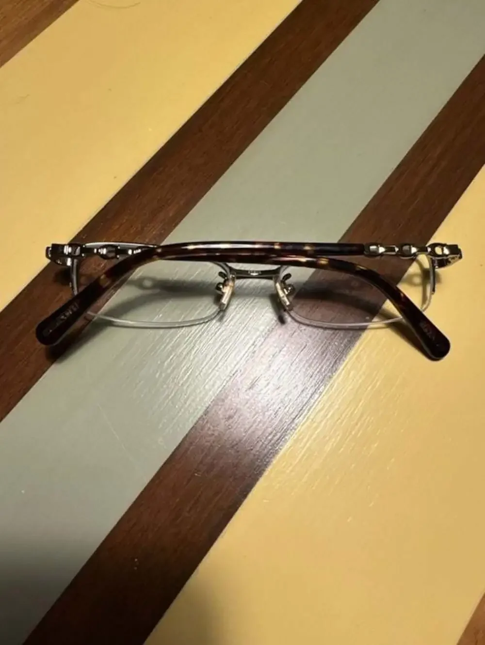 Coach HC5097 Rectangle Eyeglasses in Light Gold and Tortoise